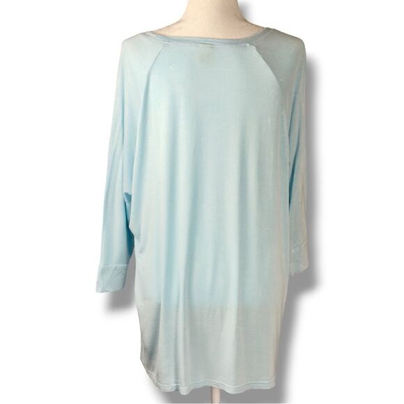 Honeydew Intimates Sky Blue Tunic Top Sz XL - Picture 3 of 10